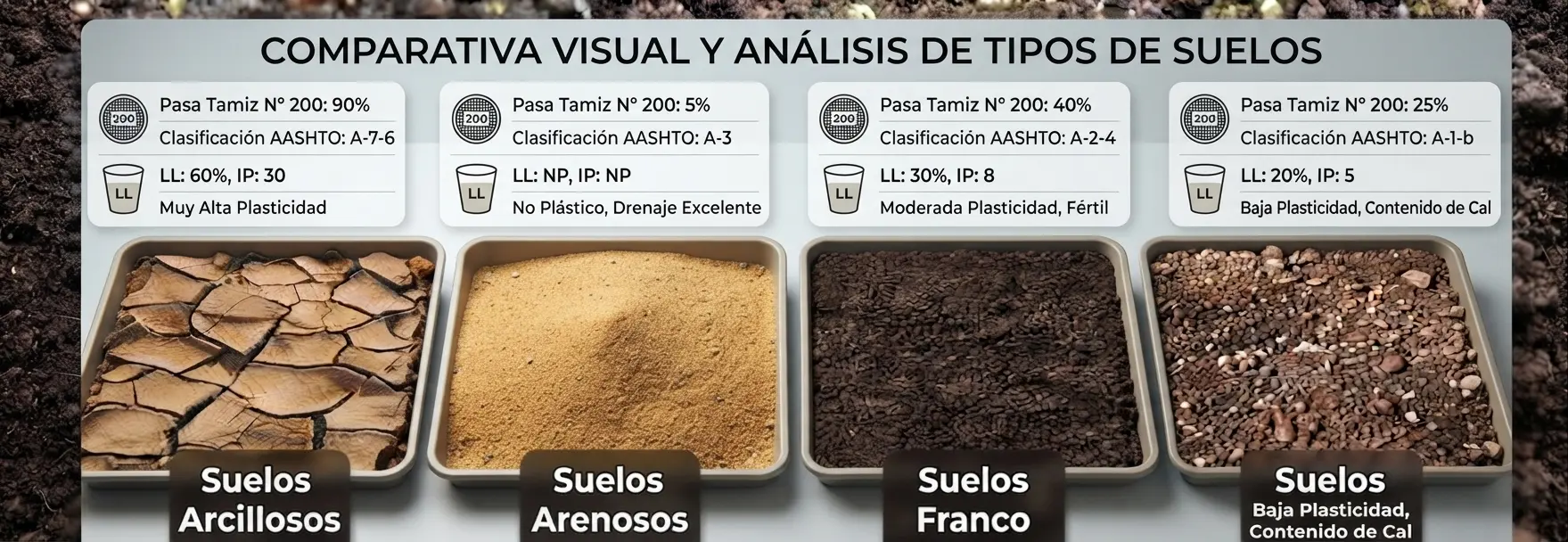 Clasificación de suelos SUCS