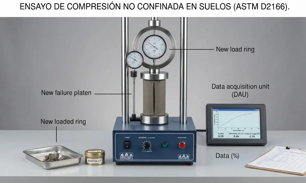 Compresión no confinada